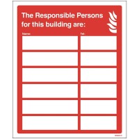 The Responsible Persons for this Building are: