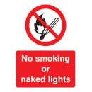 No Smoking Or Naked Lights