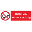 Please Do Not Smoke- Thank You