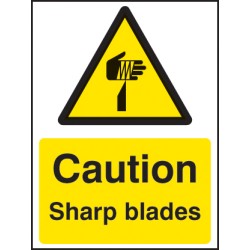 Caution - Sharp Blades