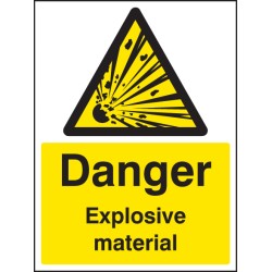 Danger - Explosive Material