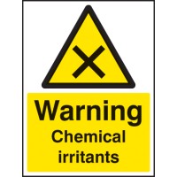 Warning - Chemical Irritants