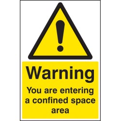 Warning - You Are Entering a Confined Space Area