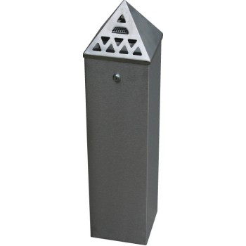 Floor Standing Cigarette Bin (800mm Height)x(200 x 200mm Base)