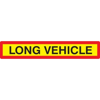 Long Vehicle Panel - Reflective Aluminium - 1265 x 225mm 