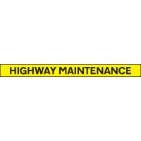 Highway Maintenance - Reflective Self Adhesive Vinyl