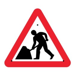 Re-Flex Sign - Road Works