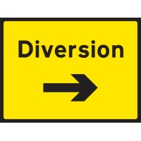 Diversion - Arrow Right - Class RA1 - Temporary