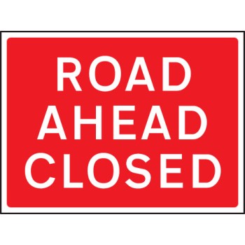 Road Ahead Closed - Class RA1 