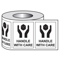 Handle with Care - Labels (Roll of 250)