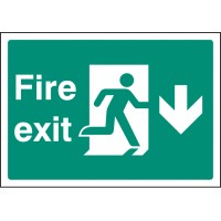 A4 - Fire Exit Down