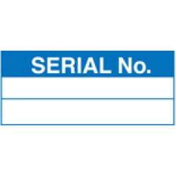 Serial Number Labels (Roll of 100)