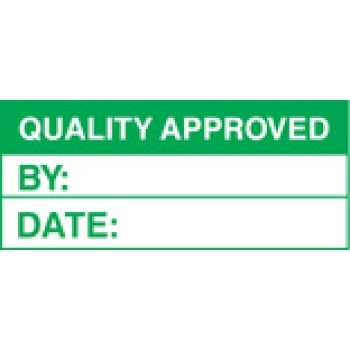 Quality Approved - Labels (Roll of 100)