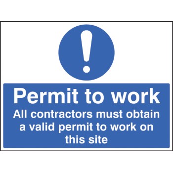 Permit to Work All Contractors Must Obtain a Permit